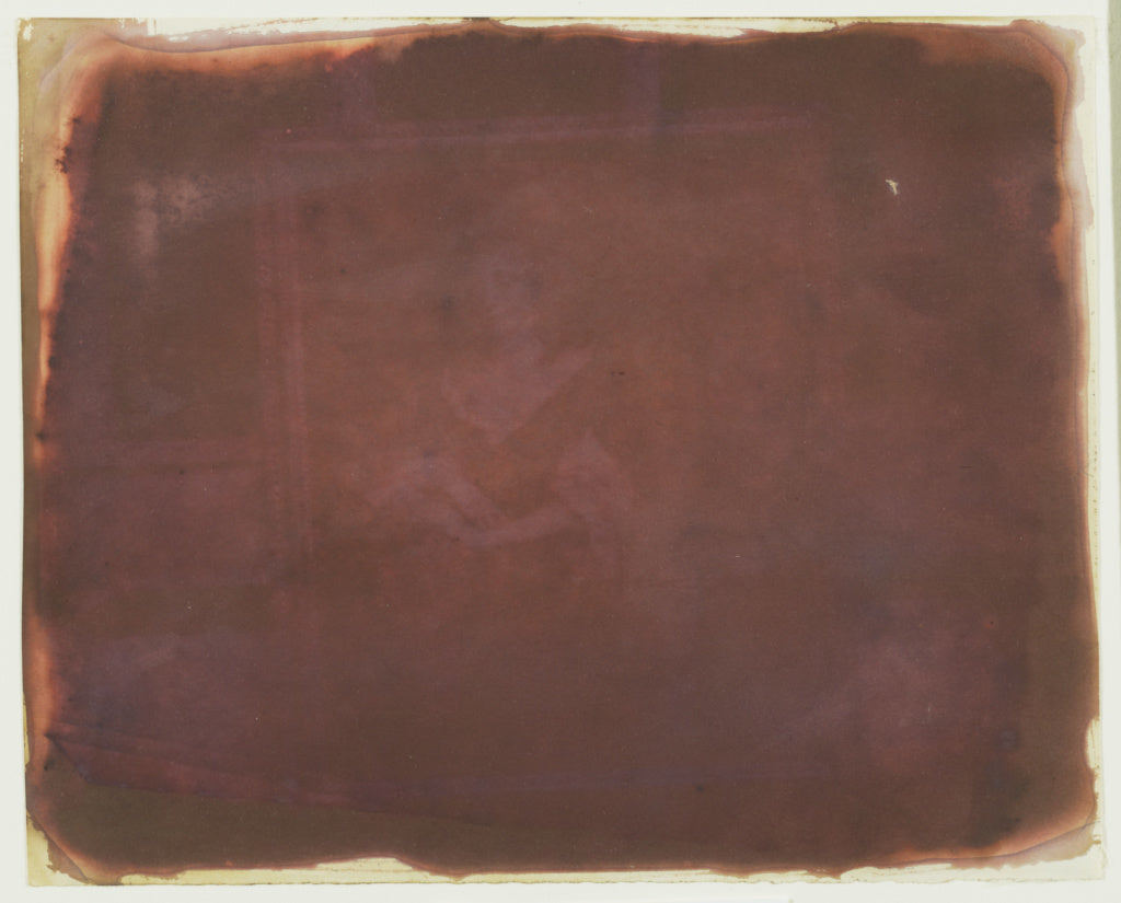 William Henry Fox Talbot:[An Oil Painting Propped up in the , Poster Print Wall Art