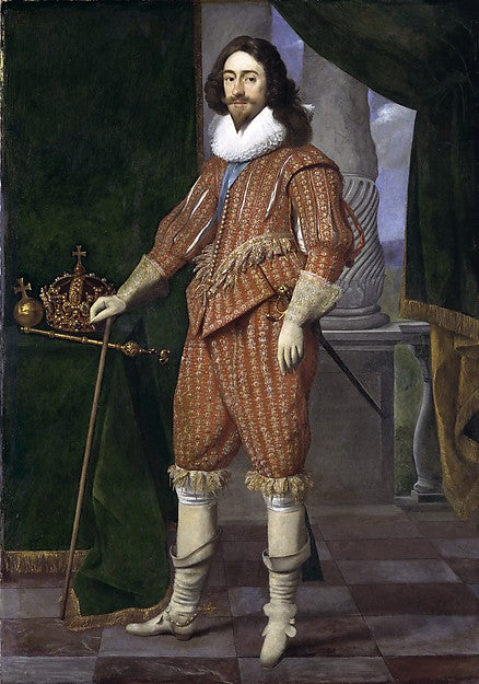 Daniël Mijtens:Charles I  King of England 1629-16x12"(A3) Poster