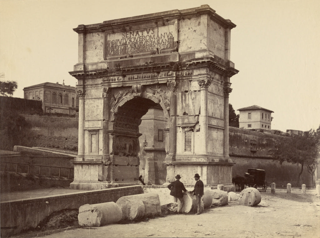 Enrico Verzaschi:[Arch of Titus, Rome],16x12"(A3)Poster