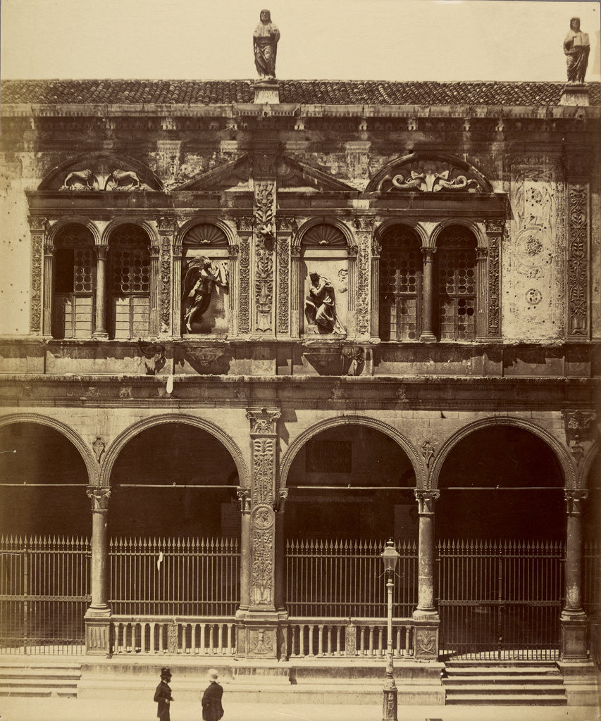Unknown maker, Italian:[Loggia del Consiglio, Verona], Poster Print Wall Art