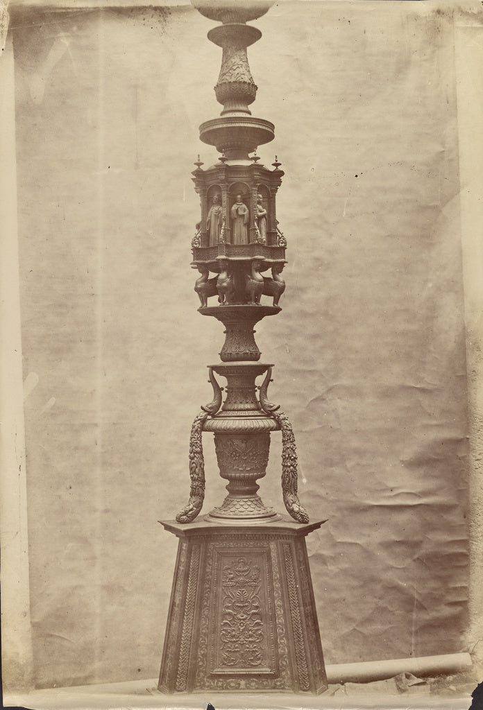 Unknown:[Candelabra at Santa Maria in Organo], Poster Print Wall Art