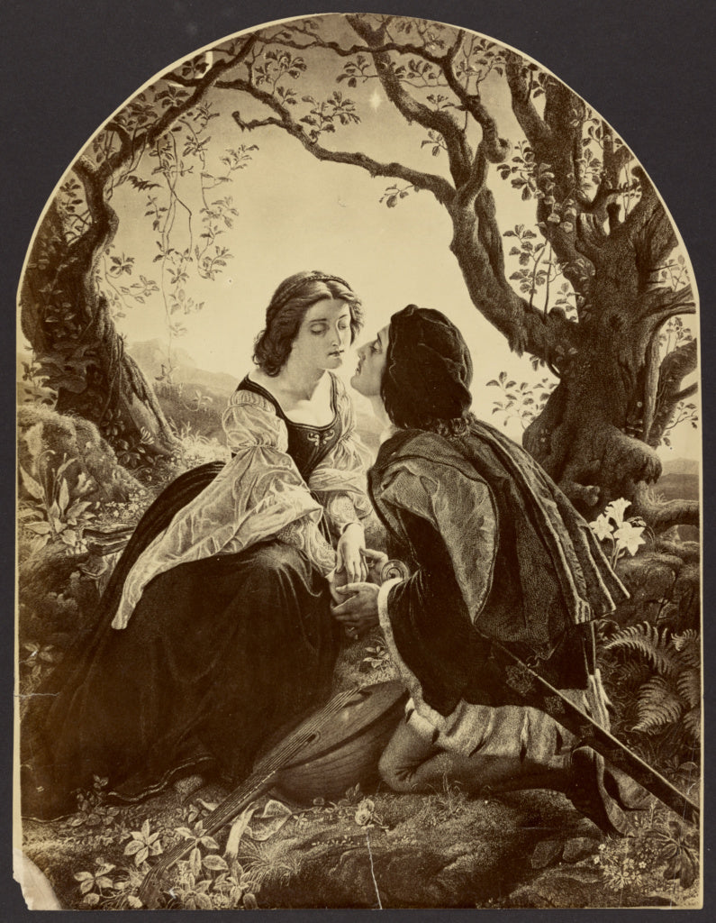 Unknown:[Hesperus, the Evening Star, Sacred to Lovers, 1855 , Poster Print Wall Art