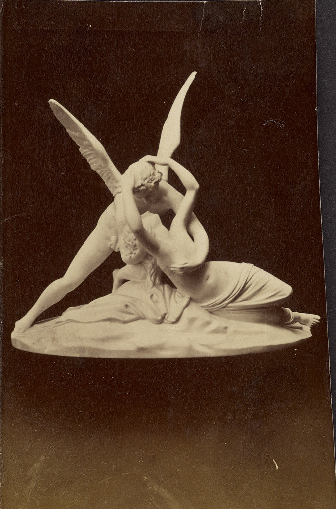 Unknown:[Psyche Revived by Cupid's Kiss by Canova], Poster Print Wall Art