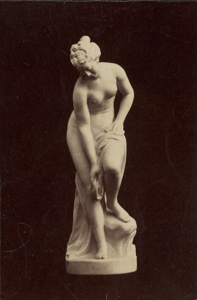 Unknown:[Statue of nude female figure], Poster Print Wall Art