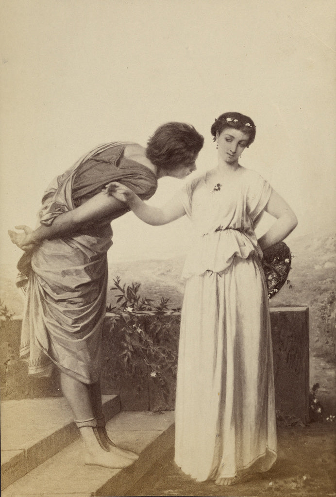 Unknown:[La Jeunesse by Jean Ernest Aubert], Poster Print Wall Art