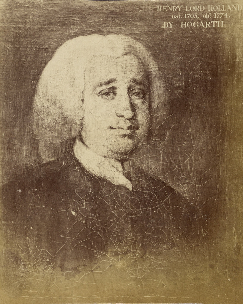 Unknown:[Henry Fox, 1st Baron Holland of Foxley by William H, Poster Print Wall Art