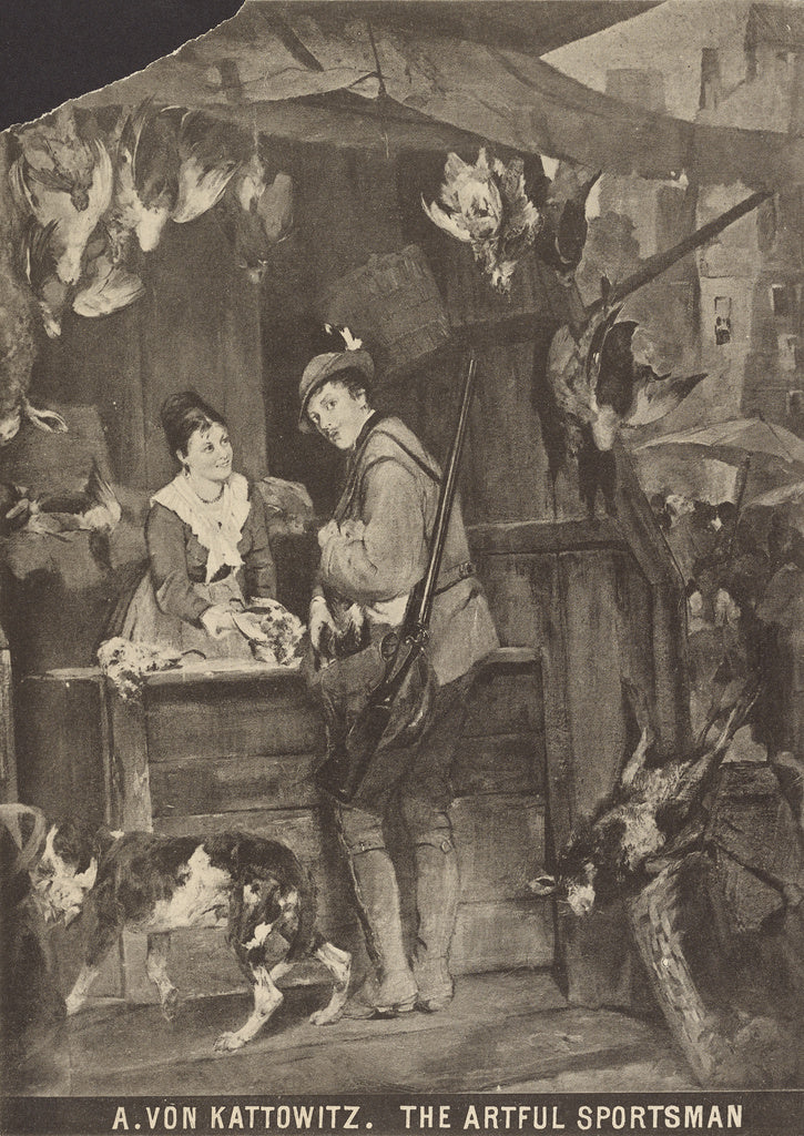 Unknown:A. Von Kattowitz - The Artful Sportsman, Poster Print Wall Art