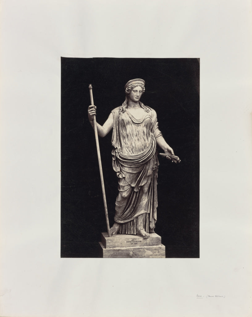 Unknown:[Sculpture of Ceres], Poster Print Wall Art