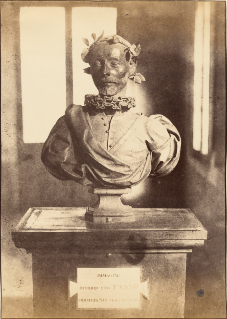 Giacomo CanevaAttributed to:[Bust of Tasso], Poster Print Wall Art