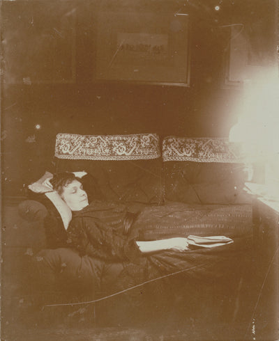 Edgar Degas:Louise Halévy Reclining,16x12"(A3)Poster