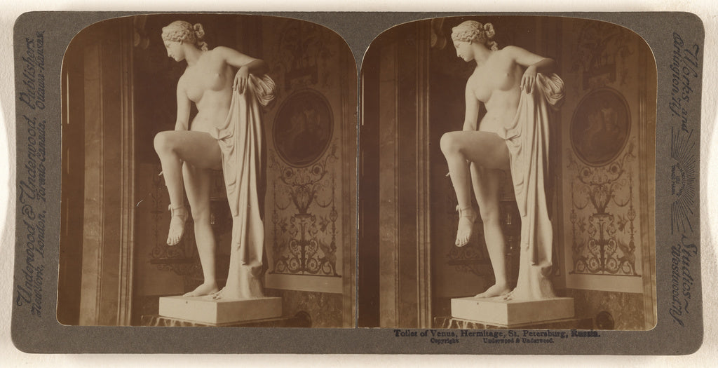 Underwood & Underwood:Toilet of Venus, Hermitage, St. Peters, Poster Print Wall Art