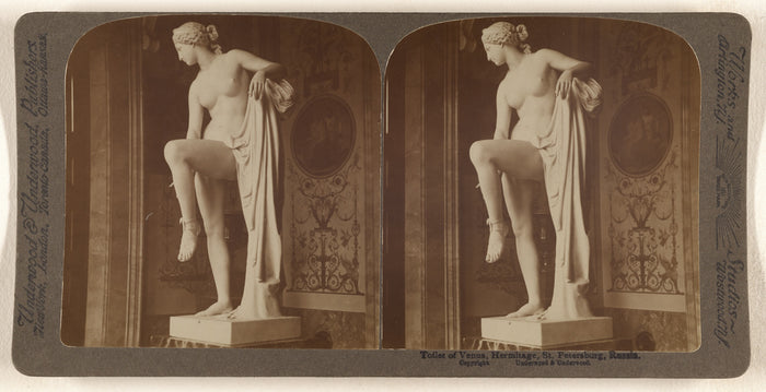 Underwood & Underwood:Toilet of Venus, Hermitage, St. Peters,16x12