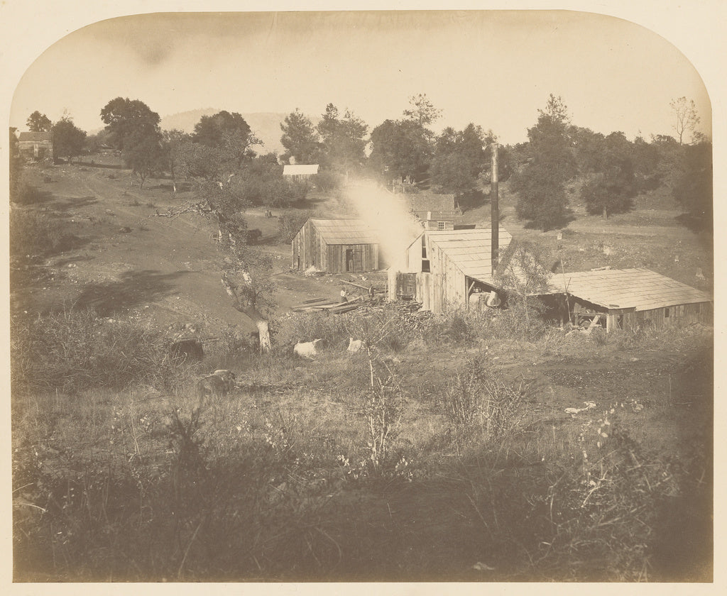 Carleton Watkins:[Turner's Mill],16x12"(A3)Poster