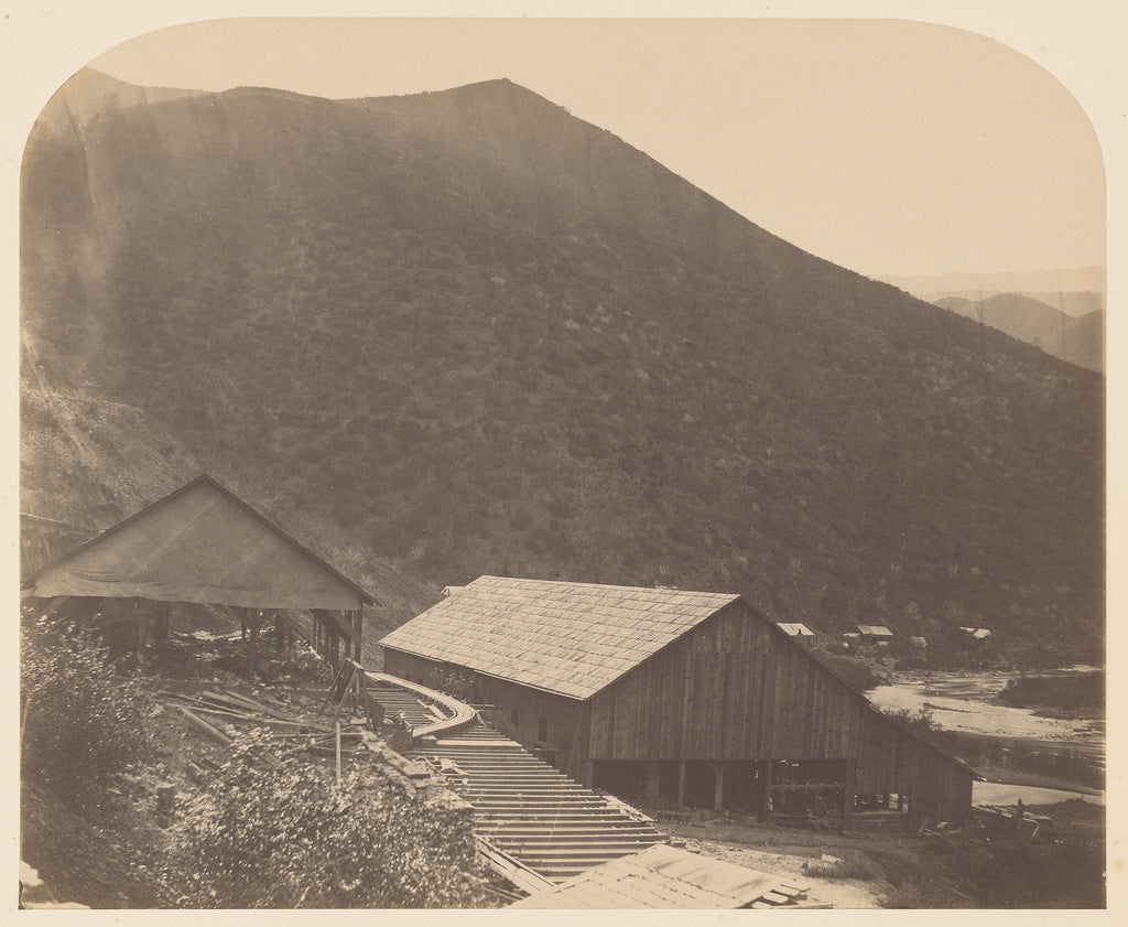 Carleton Watkins:[Benton Mills West],16x12"(A3)Poster