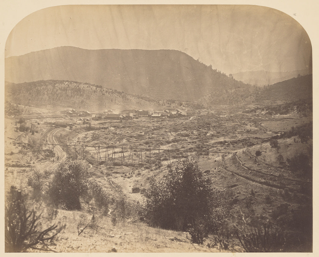 Carleton Watkins:[Lower Agua Fria],16x12"(A3)Poster