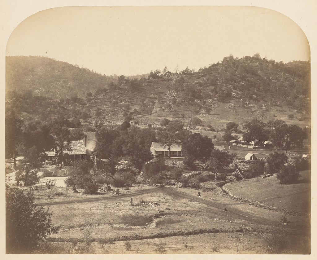 Carleton Watkins:[Guadelupe Mine], Poster Print Wall Art
