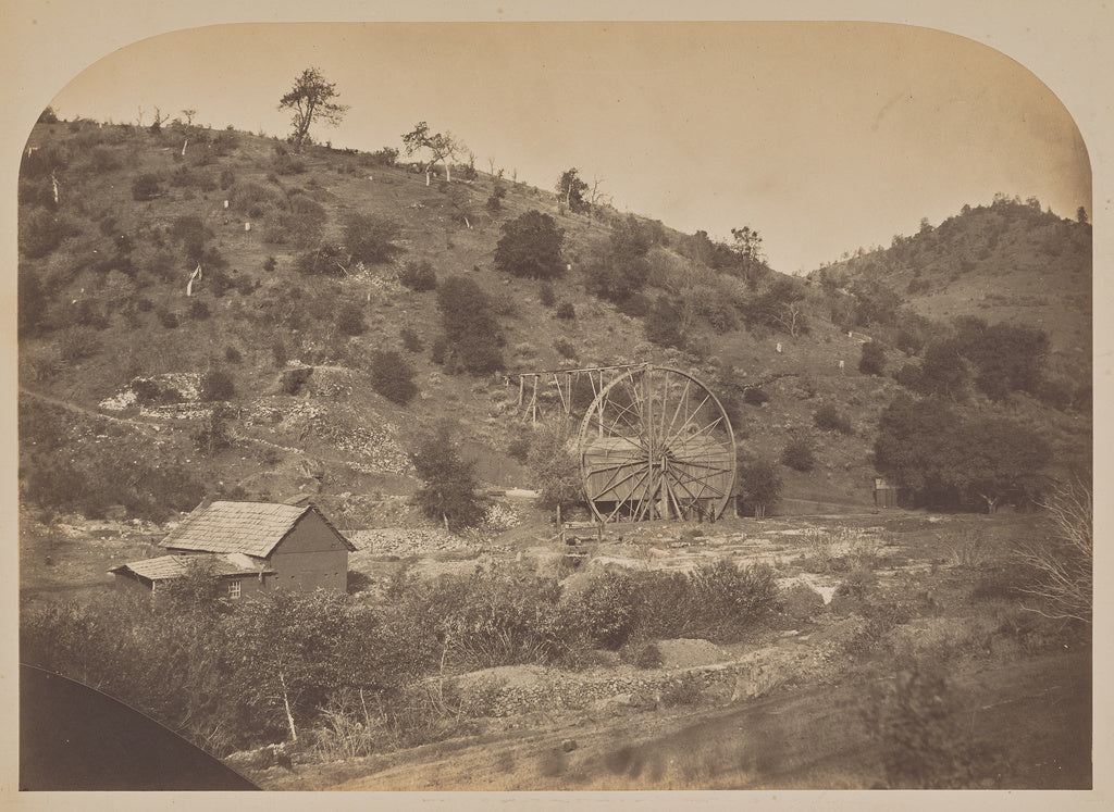 Carleton Watkins:[Elliott's Mill on Stockton Creek] / [Ellio, Poster Print Wall Art
