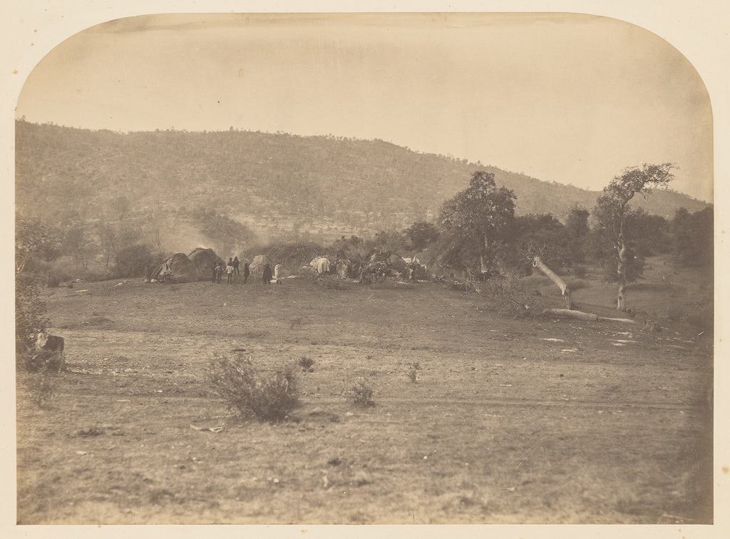 Carleton Watkins:[Indian Camp - Bear Valley],16x12"(A3)Poster