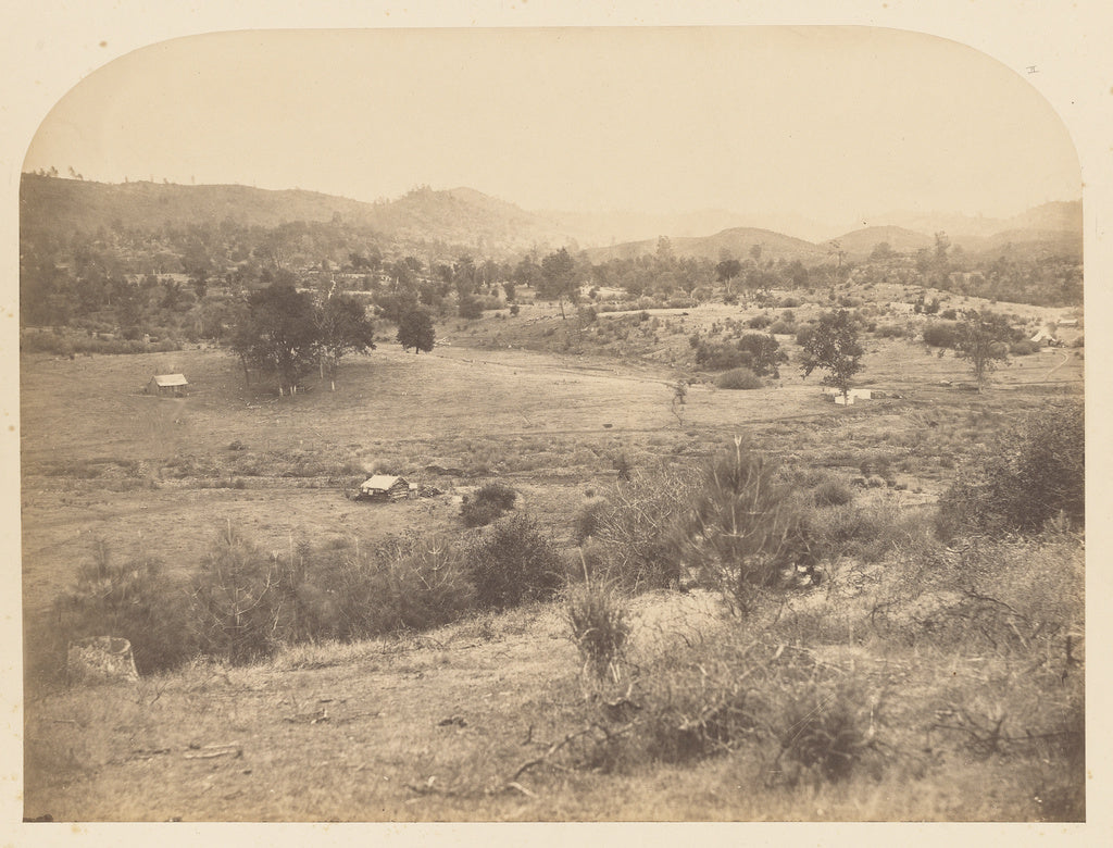 Carleton Watkins:[Site of Camp of J.C. Fremont, Agua Fria, 1,16x12"(A3)Poster