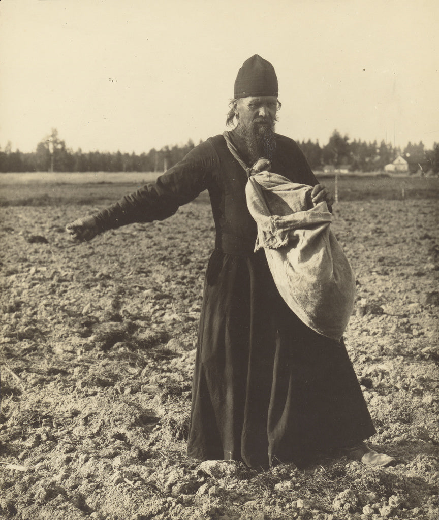 Karl Karlovitz Bulla:Makarevsky Retreat, Sower, Poster Print Wall Art