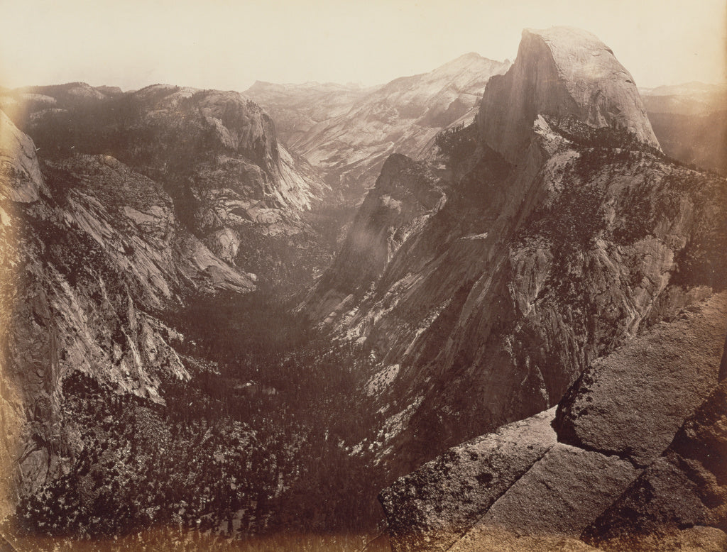 Carleton Watkins:[Half Dome from Glacier Point],16x12"(A3)Poster