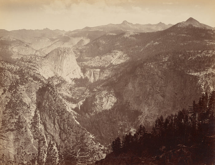 Thomas Houseworth & Company:[Yosemite Valley from Above] / [,16x12