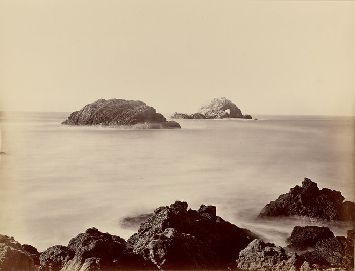 Carleton Watkins:[Seal Rocks from the Point],16x12