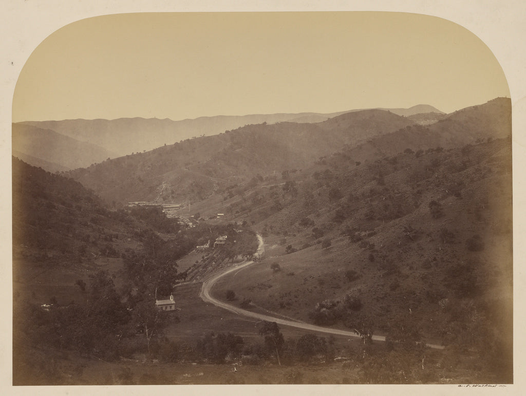 Carleton Watkins:[New Almaden], Poster Print Wall Art