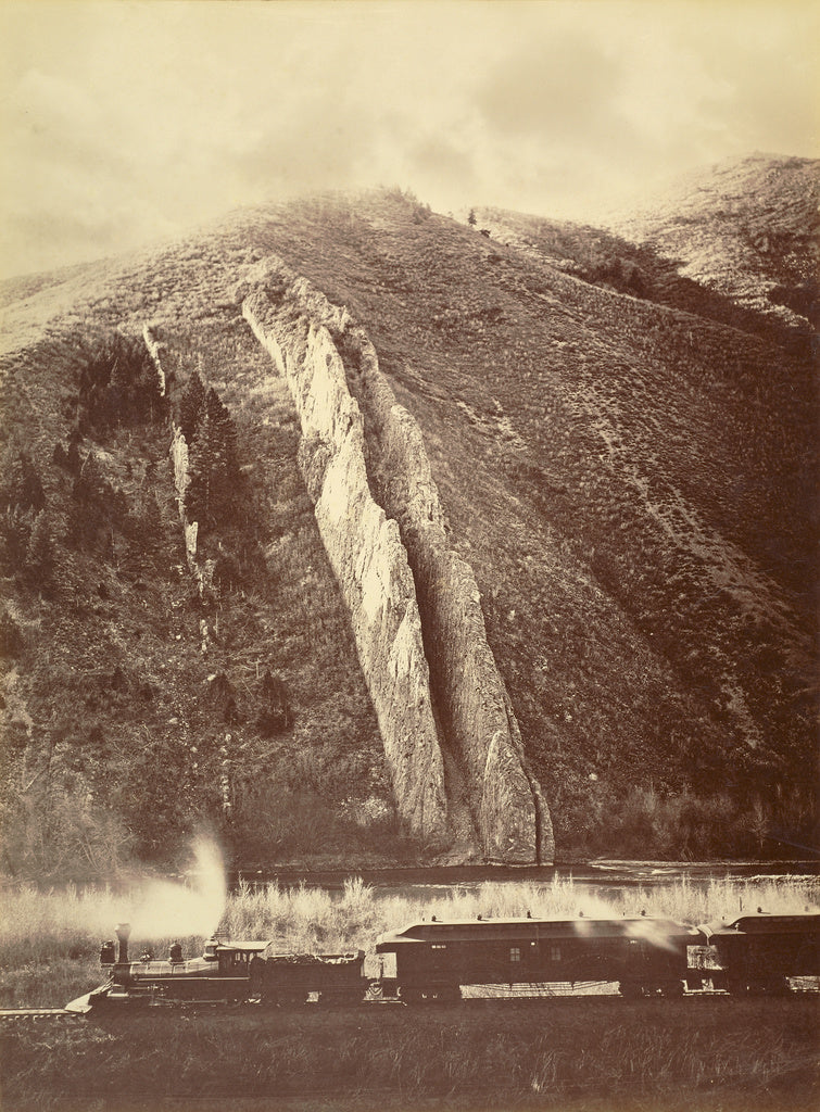 Carleton Watkins:[The Devil's Slide, Utah], Poster Print Wall Art