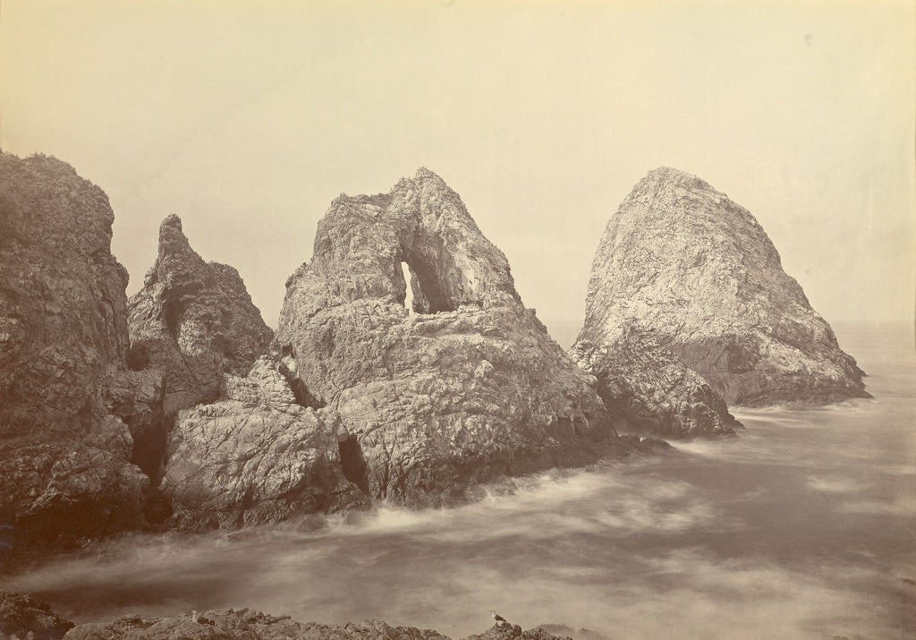 Carleton Watkins:[Sugarloaf Islands at Fisherman's Bay, Fara, Poster Print Wall Art