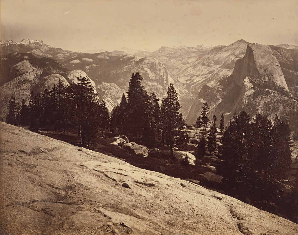 Carleton Watkins:[The Domes from Sentinel Dome],16x12"(A3)Poster