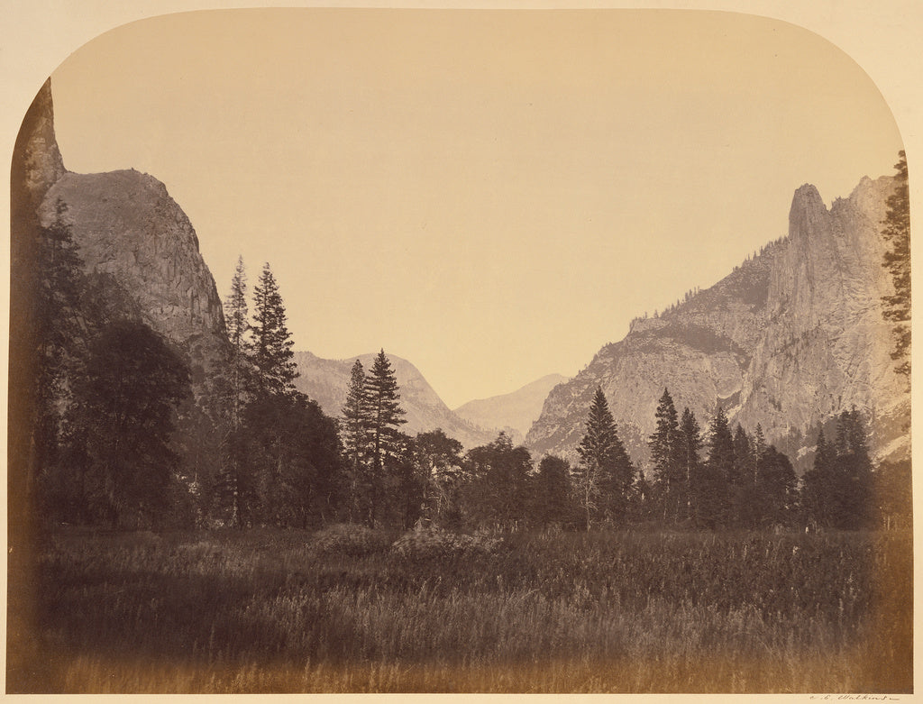 Carleton Watkins:Up the Valley - Yo Semite,16x12"(A3)Poster