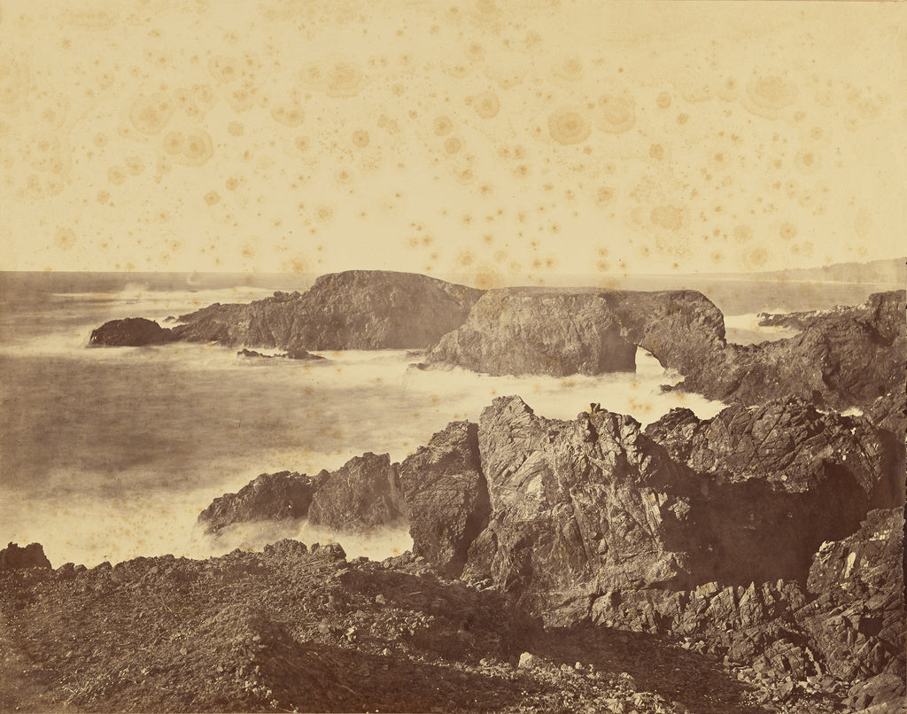 Carleton Watkins:[View of the Mendocino Coast] / [Coast View,16x12"(A3)Poster