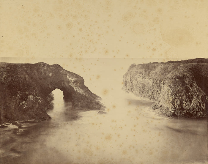 Carleton Watkins:[View of the Pacific Coast, Mendocino],16x12