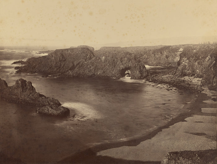 Carleton Watkins:[View of the Pacific Coast] / [Mendocino Co,16x12