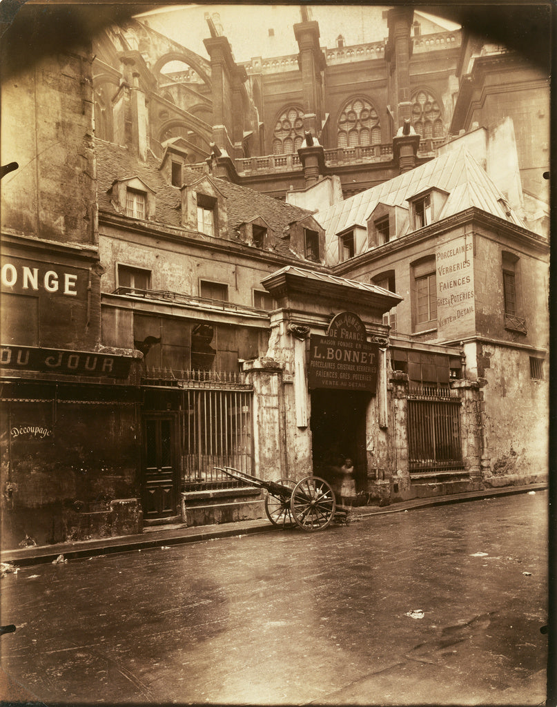 Eugène Atget:Rue du Jour,16x12"(A3)Poster