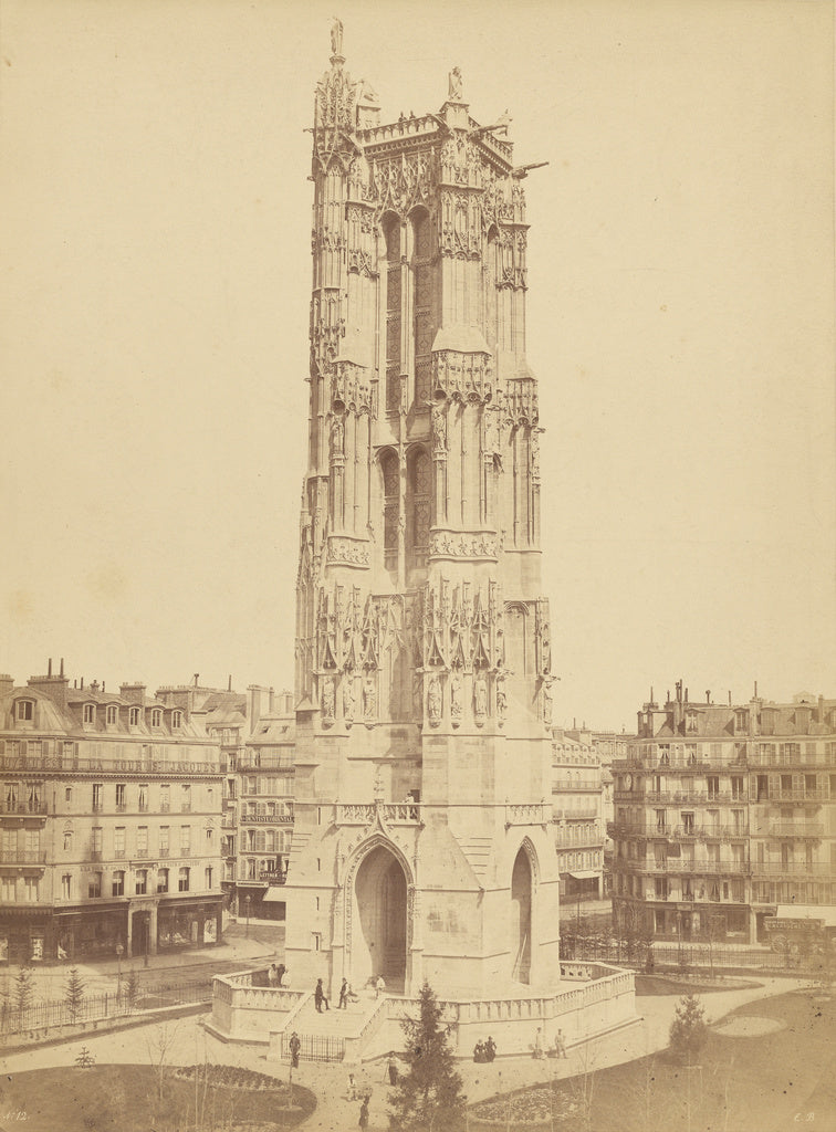 edouard Baldus:[Tour St. Jacques],16x12"(A3)Poster