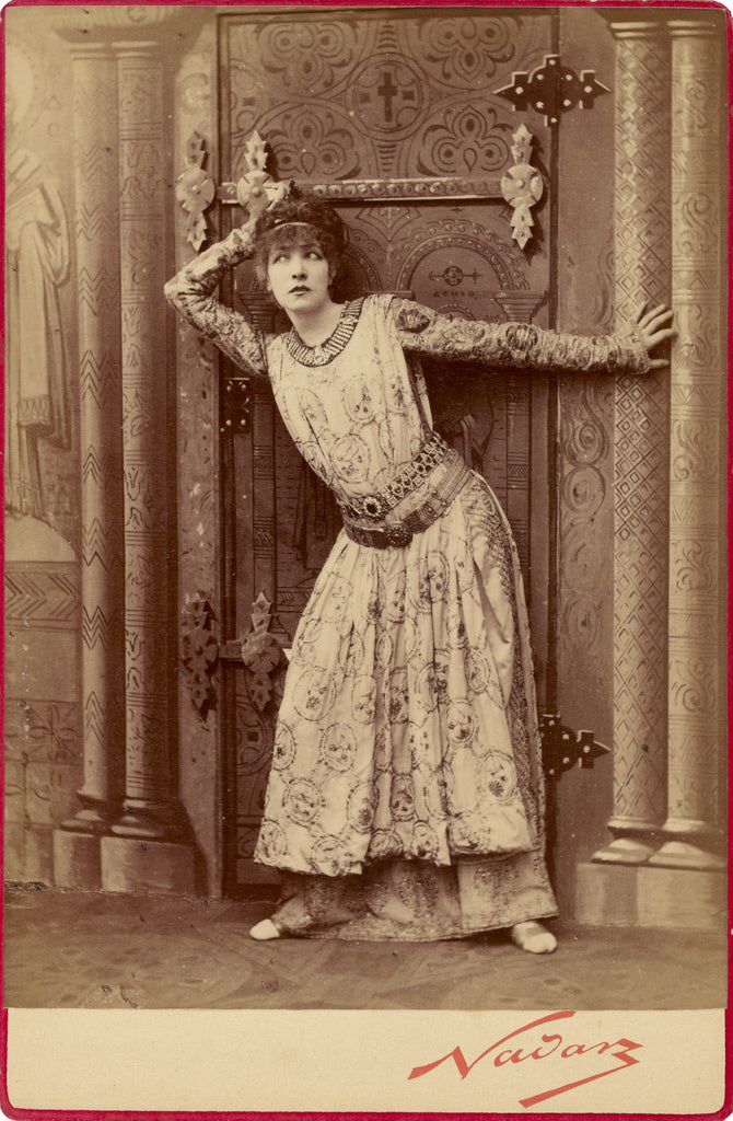 Nadar [Gaspard Félix Tournachon]:[Sarah Bernhardt as the Em, Poster Print Wall Art