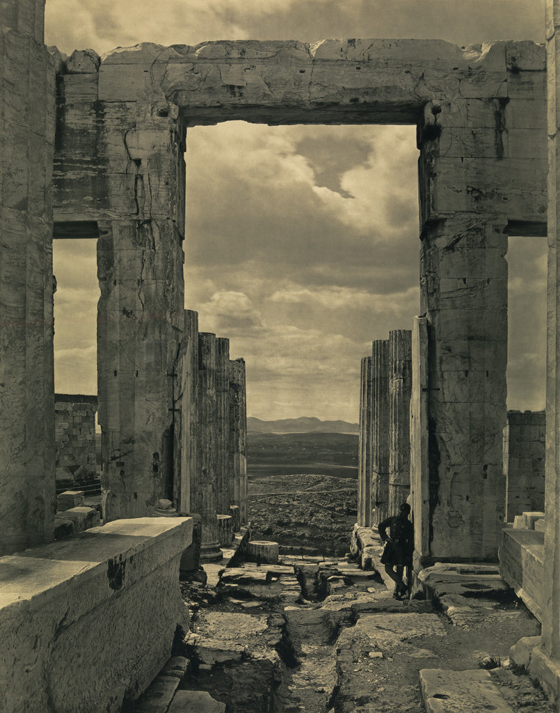 Braun, Clément & Cie:The Propylaia to the Acropolis, Athens, Poster Print Wall Art