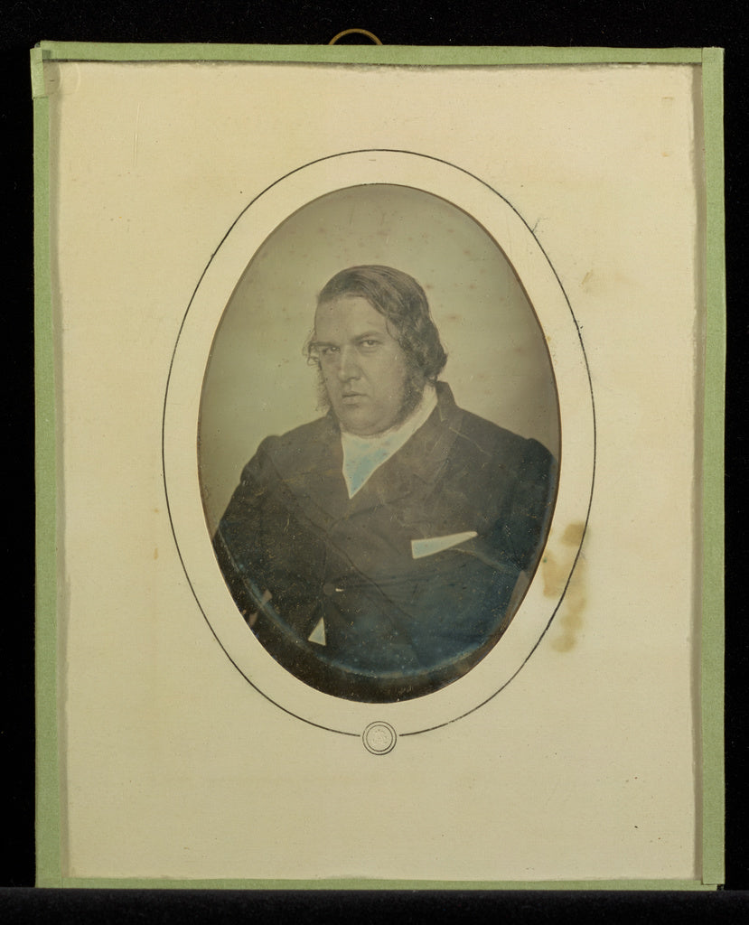 Louis Auguste Bisson:[Portrait of Mr. Lacoin], Poster Print Wall Art