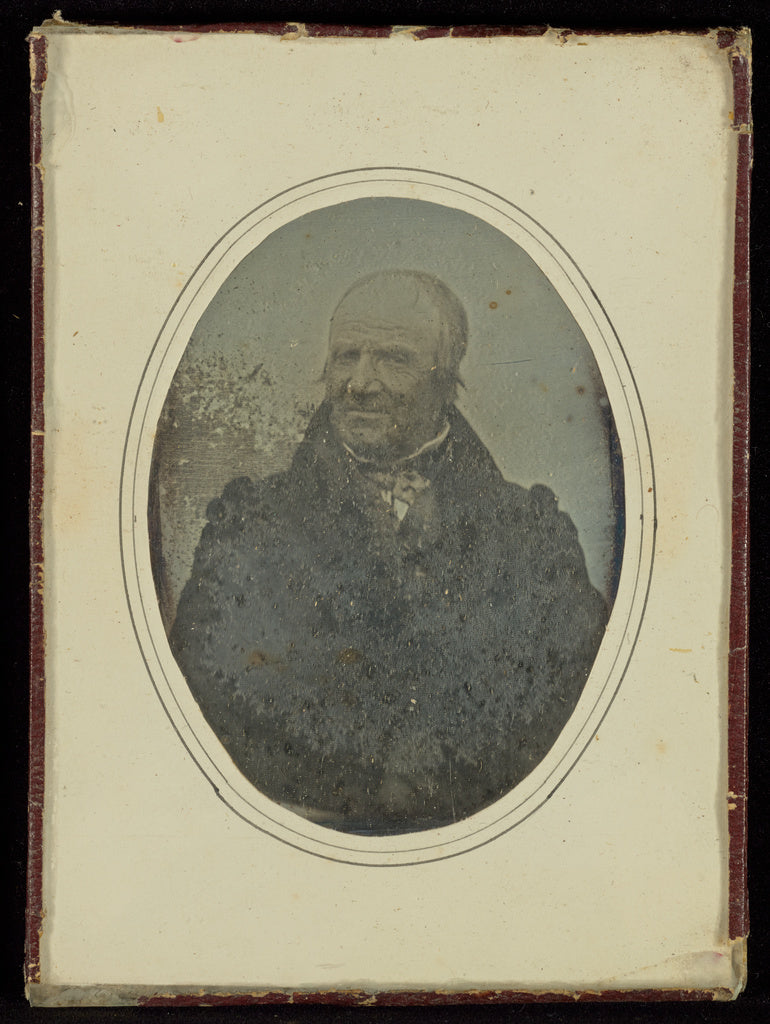 Alphonse-Louis Poitevin:[Portrait of Poitevin's father], Poster Print Wall Art