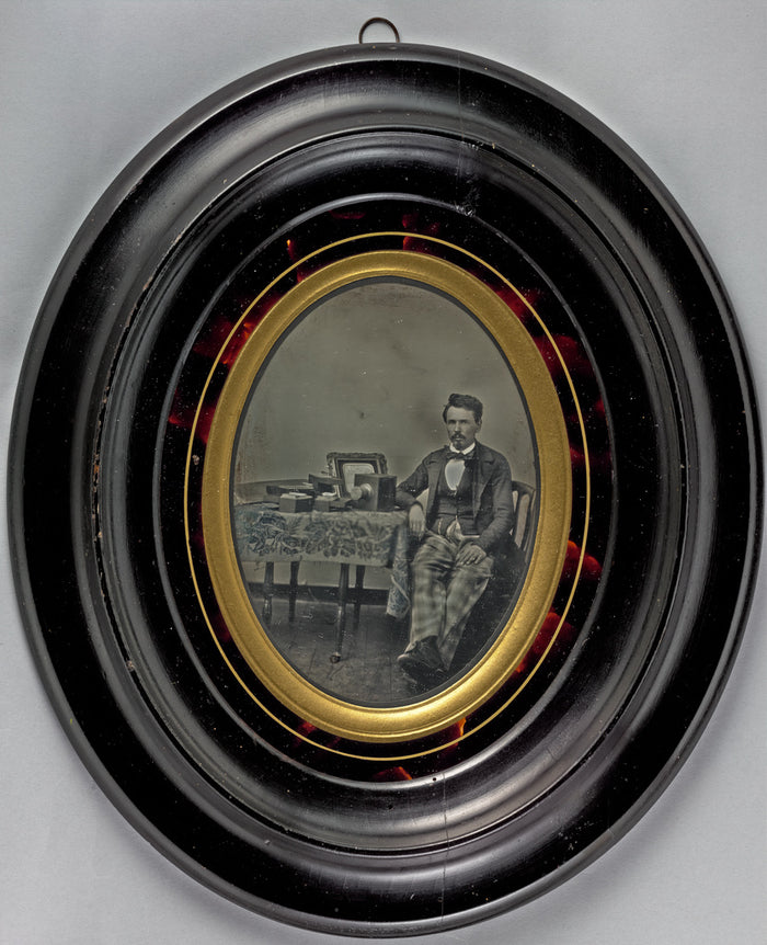 Unknown maker, French:[Portrait of a French daguerreotypist ,16x12