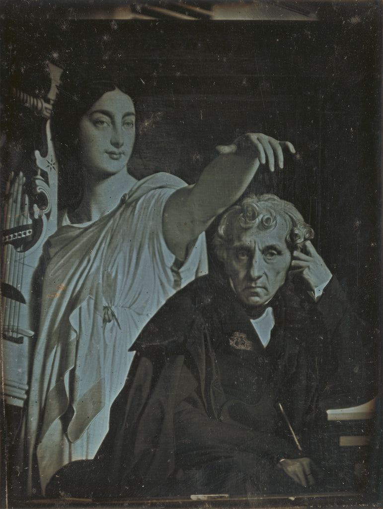 Unknown maker, French:[Ingres Painting of Maria Luigi Carlo , Poster Print Wall Art