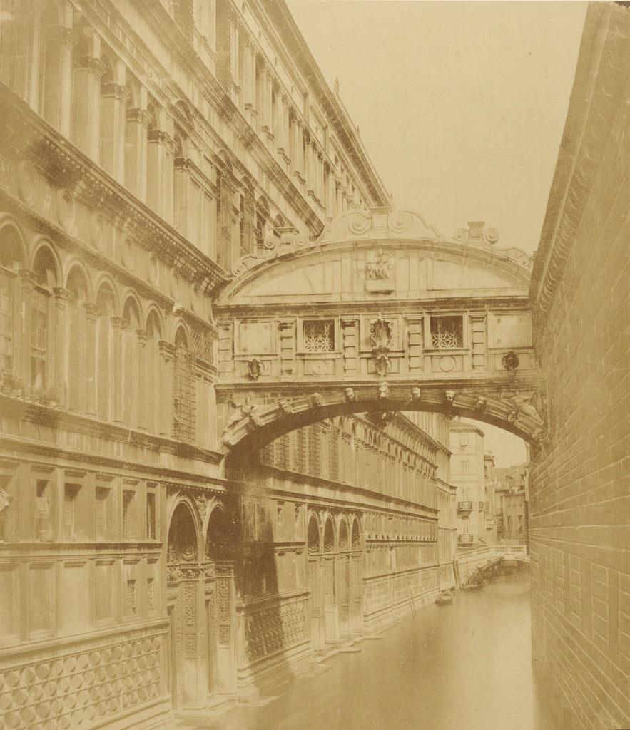 Glimette:[Venice scene, bridge over canal],16x12"(A3)Poster