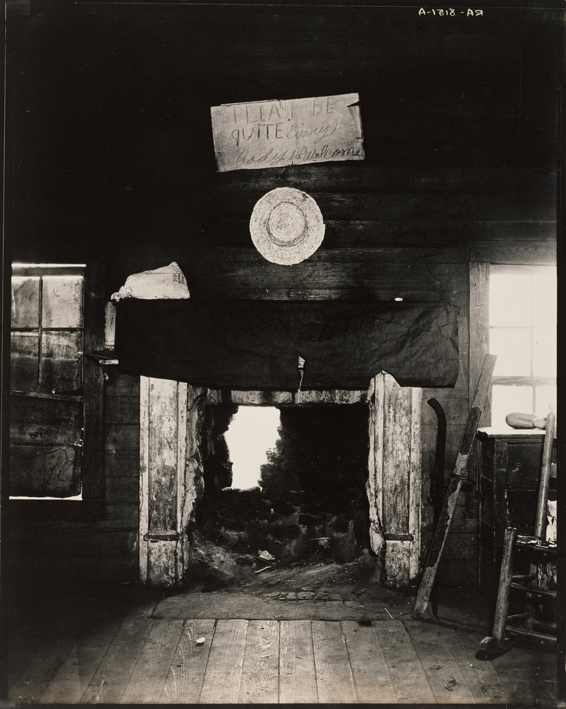 Walker Evans:The Cotton Room at Frank Tengle's Farm, Hale Co, Poster Print Wall Art