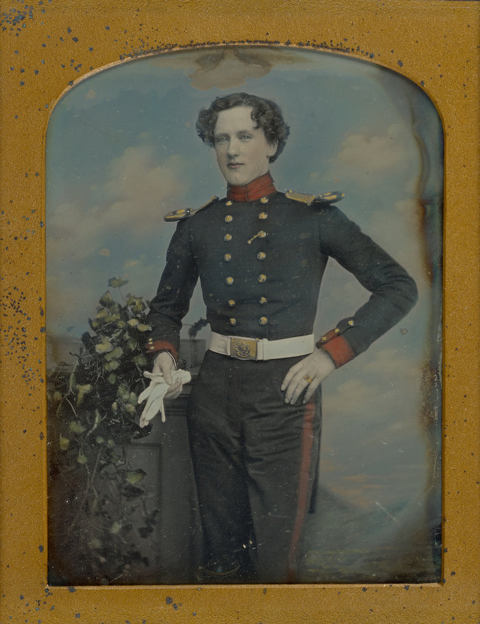 William Edward Kilburn:[Portrait of Lt. Robert Horsely Cocke,16x12