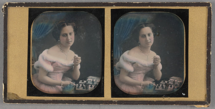 Unknown maker, British:[Portrait of a Woman],16x12
