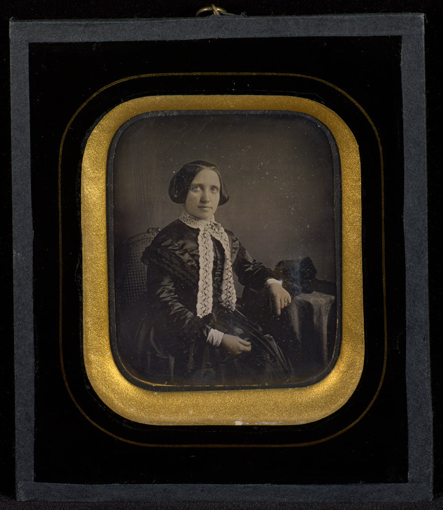 Ferdinando Artaria et Fils:[Portrait of a Seated Woman], Poster Print Wall Art