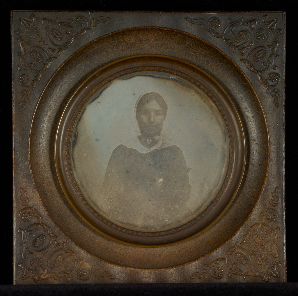 I. Bruden:[Portrait of an unidentified young Swiss woman], Poster Print Wall Art