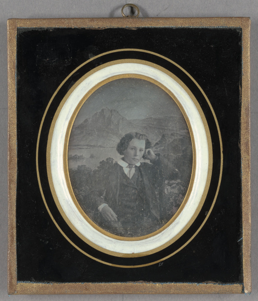 Unknown maker, Swiss:[Portrait of a Young Boy, Lucerne, Swit, Poster Print Wall Art